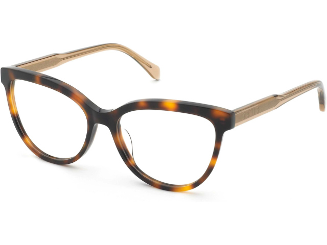 ZADIG and VOLTAIRE VZV440 0752,  SHINY DARK HAVANA, CLEAR