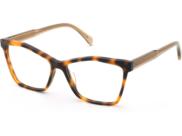 ZADIG and VOLTAIRE VZV441 09AJ,  HAVANA BROWN, CLEAR