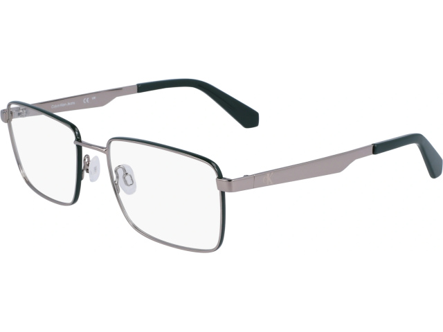 CALVIN KLEIN JEANS CKJ23223 17,  LIGHT RUTHENIUM/GREEN, CLEAR
