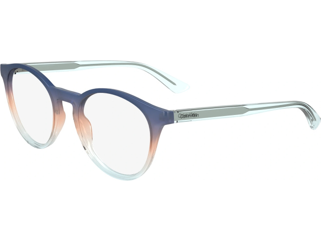 CALVIN KLEIN CK23549 411,  BLUE/NUDE/AZURE, CLEAR