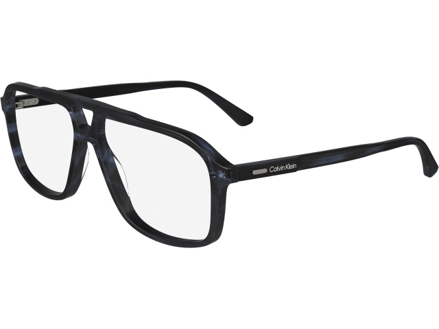 CALVIN KLEIN CK24518 416,  STRIPED BLUE, CLEAR
