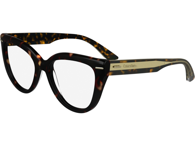 CALVIN KLEIN CK24514 235,  DARK HAVANA, CLEAR