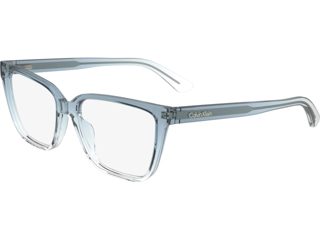 CALVIN KLEIN CK24524 413,  AZURE/CRYSTAL, CLEAR