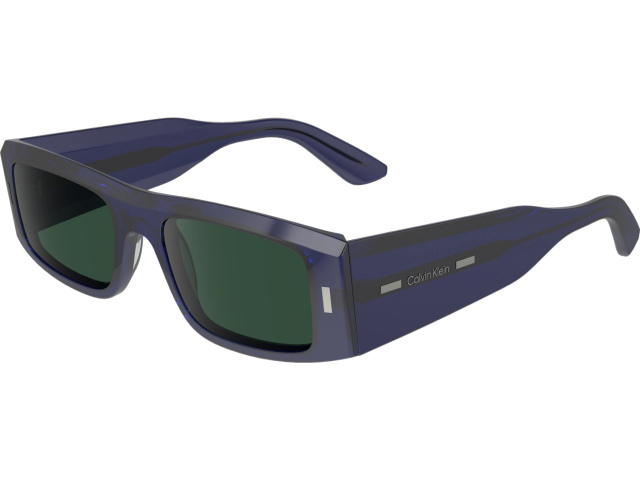 CALVIN KLEIN CK23537S 400,  BLUE, SOLID GREEN