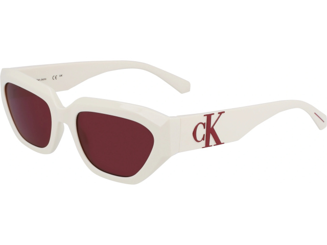 CALVIN KLEIN JEANS CKJ23652S 100,  IVORY, SOLID BURGUNDY