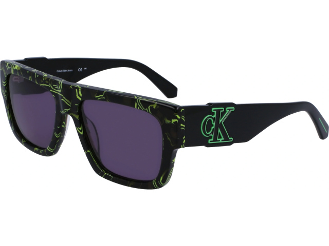 CALVIN KLEIN JEANS CKJ23654S 79,  BLACK / PARTY GREEN, SOLID GREY
