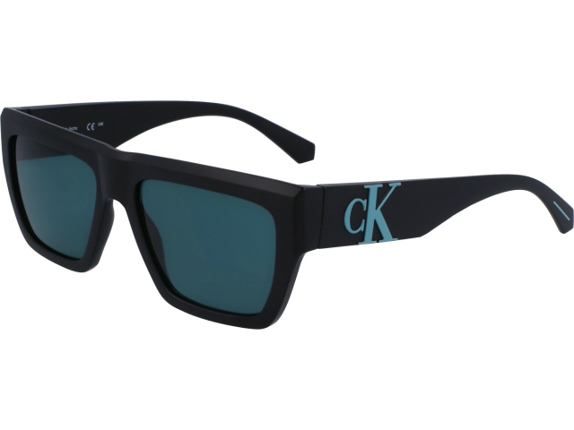 CALVIN KLEIN JEANS CKJ23653S 2,  MATTE BLACK, SOLID PETROL