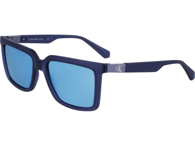 CALVIN KLEIN JEANS CKJ23659S 50,  GREY, SOLID GREY BLUE MIRROR