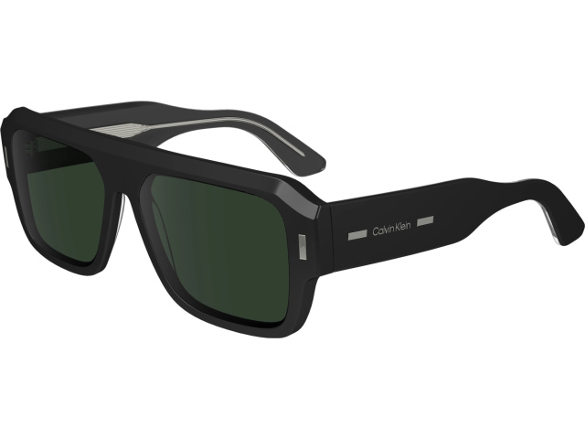 CALVIN KLEIN CK24501S 1,  BLACK, SOLID GREEN