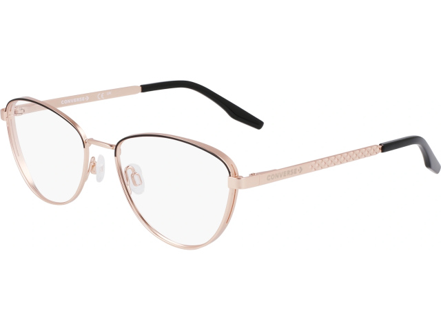 CONVERSE CV1014 780,  SATIN ROSE GOLD/BLACK, CLEAR