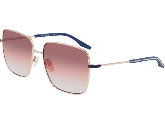 CONVERSE CV109S ACCELERATE 781,  SHINY ROSE GOLD/NAVY, NAVY/PEACH/BLUE TRIPLE GRADIENT
