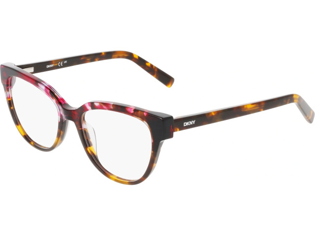 DKNY DK5074 640,  ROSE/DARK TORTOISE, CLEAR