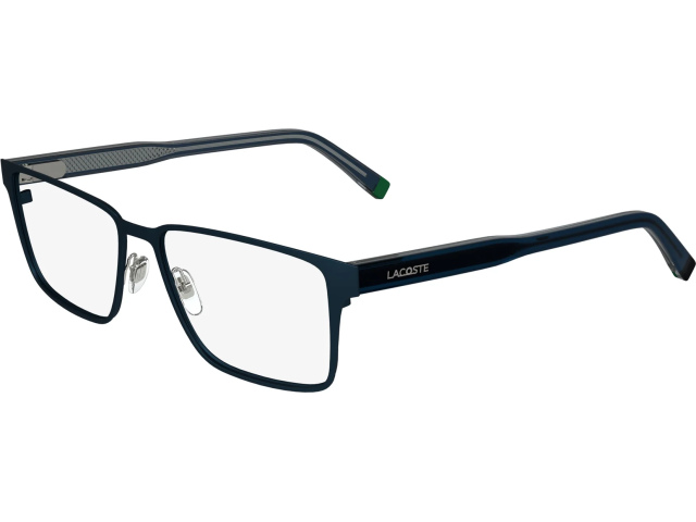 LACOSTE L2297 424,  MATTE BLUE, CLEAR