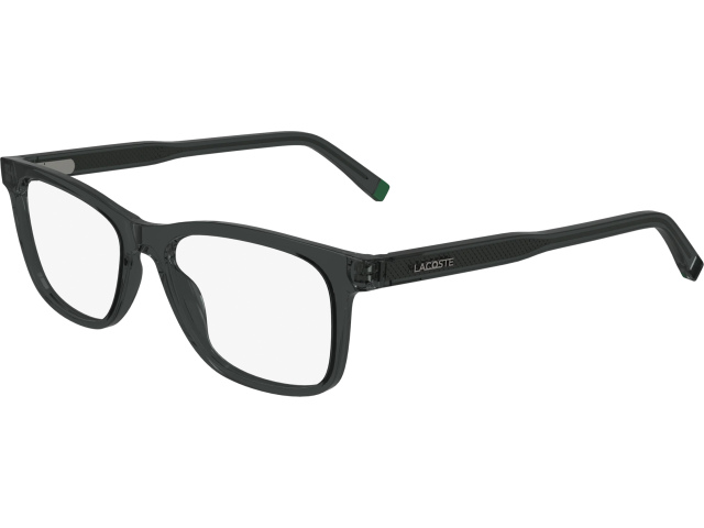 LACOSTE L2945 35,  TRANSPARENT GREY, CLEAR