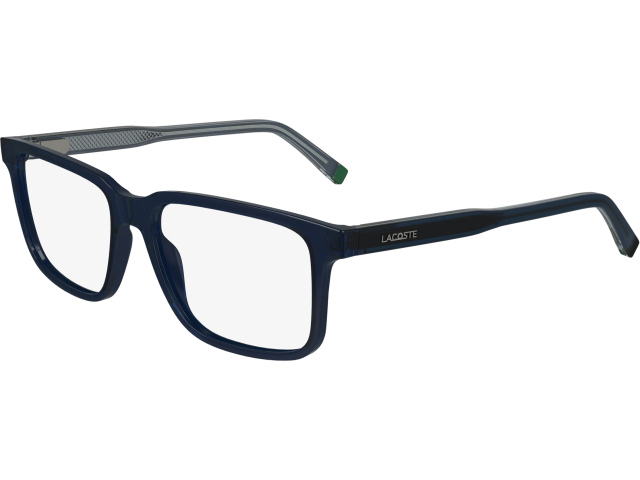 LACOSTE L2946 410,  TRANSPARENT BLUE, CLEAR