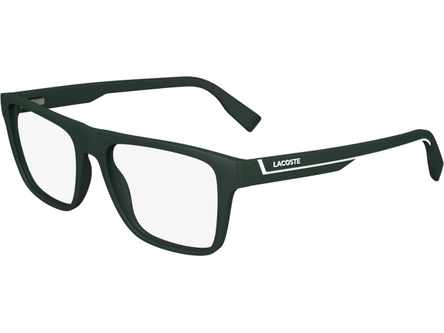 LACOSTE L2951 301,  MATTE GREEN, CLEAR