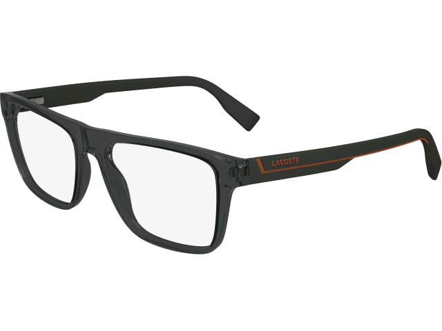 LACOSTE L2951 35,  TRANSPARENT GREY, CLEAR