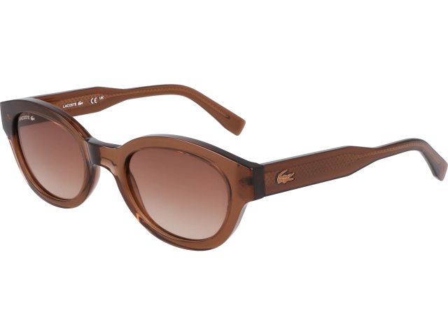 LACOSTE L6024S 210,  BROWN, GRADIENT BROWN