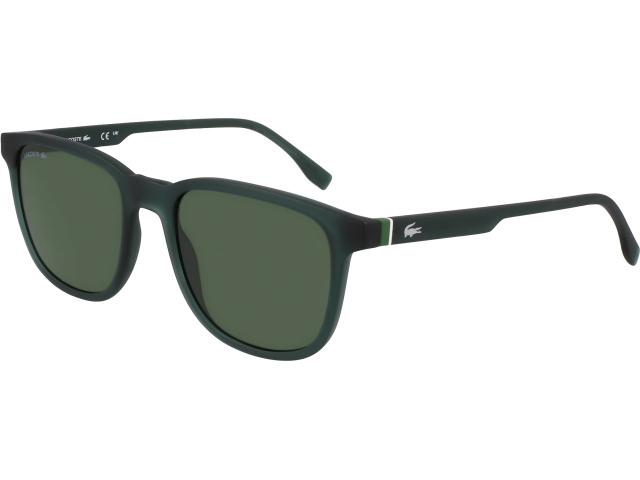 LACOSTE L6029S 301,  MATTE GREEN, SOLID GREEN