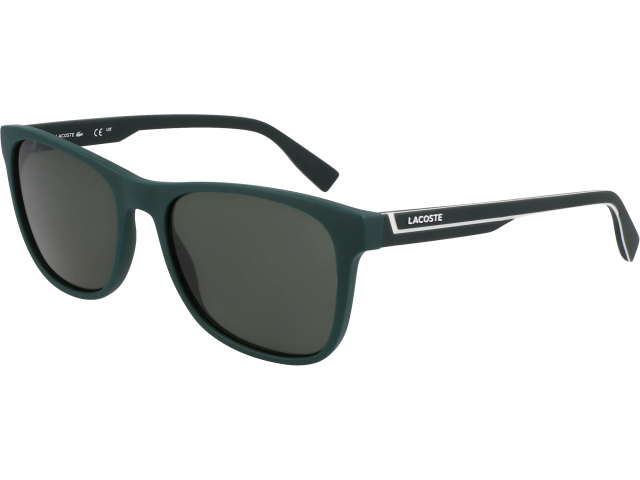 LACOSTE L6031S 301,  MATTE GREEN, SOLID GREEN