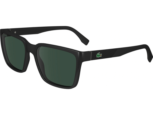 LACOSTE L6011S 1,  BLACK, SOLID GREEN