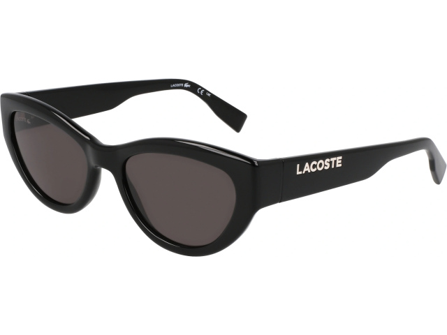 LACOSTE L6013S 1,  BLACK, Solid Smoke