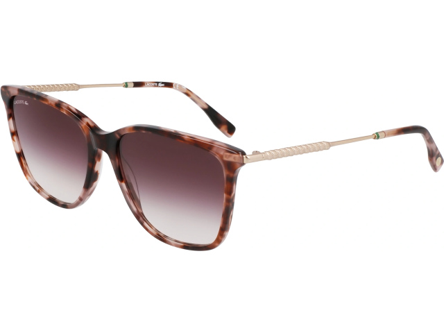 LACOSTE L6016S 272,  HAVANA NUDE, GRADIENT BROWN