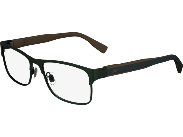 LACOSTE L2294 301,  MATTE GREEN, CLEAR