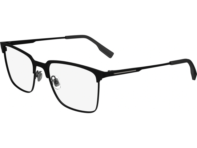 LACOSTE L2295 2,  MATTE BLACK, CLEAR