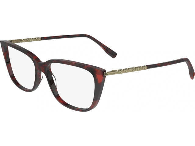 LACOSTE L2939 615,  HAVANA RED, CLEAR