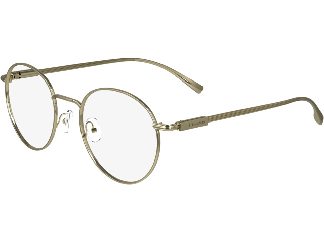 SALVATORE FERRAGAMO SF2229 710,  GOLD, CLEAR