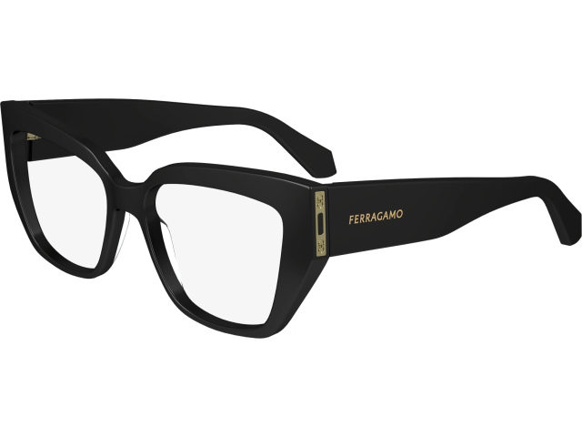 SALVATORE FERRAGAMO SF2972 1,  BLACK, CLEAR