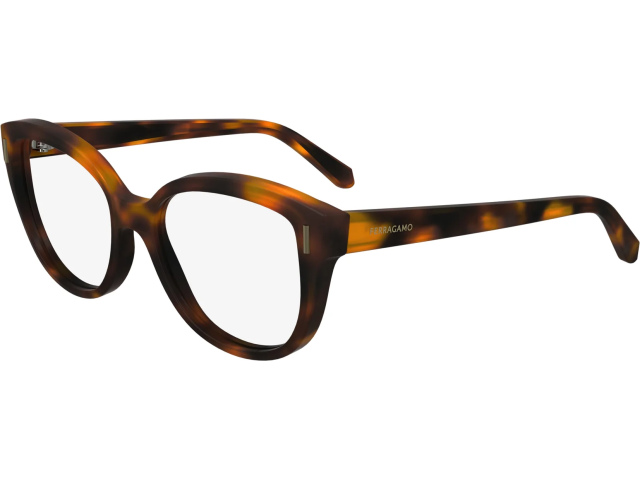 SALVATORE FERRAGAMO SF2994 240,  TORTOISE, CLEAR