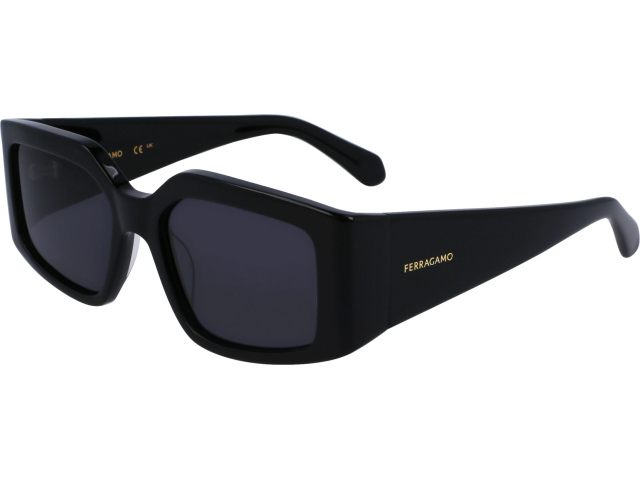 SALVATORE FERRAGAMO SF1101S 1,  BLACK, SOLID GREY