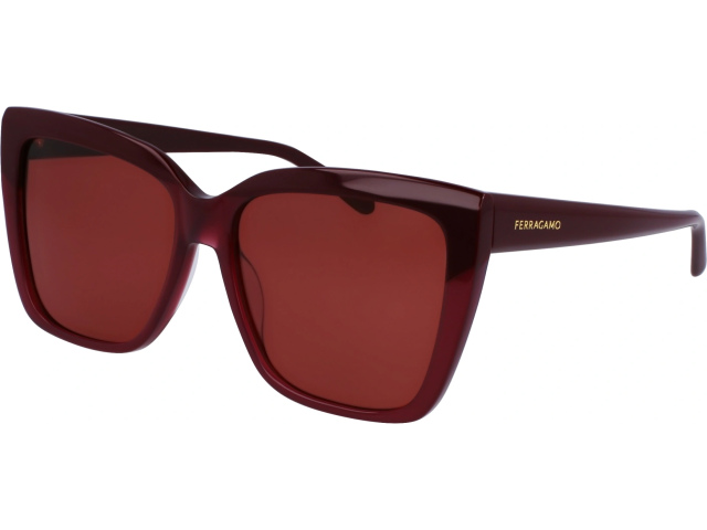 SALVATORE FERRAGAMO SF1102S 606,  WINE, SOLID RED WINE