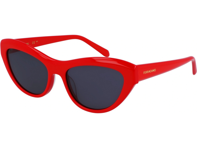 SALVATORE FERRAGAMO SF1103S 600,  RED, SOLID GREY