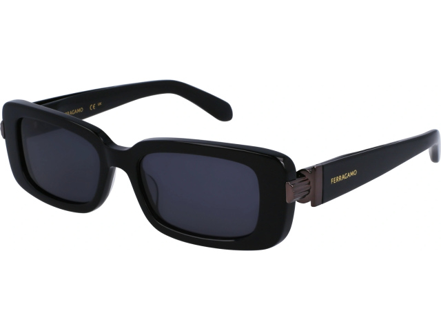 SALVATORE FERRAGAMO SF1105S 1,  BLACK, SOLID GREY