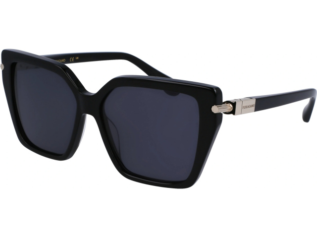 SALVATORE FERRAGAMO SF1106S 1,  BLACK, SOLID GREY