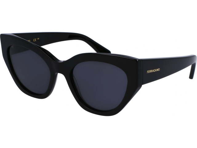SALVATORE FERRAGAMO SF1107S 1,  BLACK, SOLID GREY
