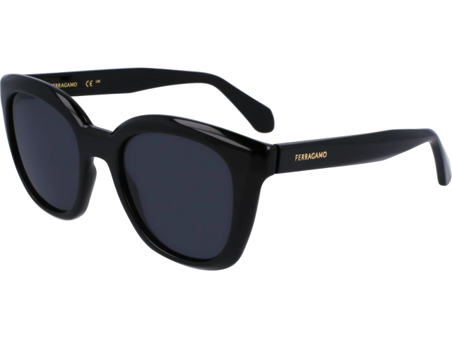 SALVATORE FERRAGAMO SF2000S 1,  BLACK, SOLID GREY
