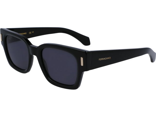 SALVATORE FERRAGAMO SF2010S 1,  BLACK, SOLID GREY
