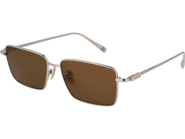 SALVATORE FERRAGAMO SF309S 745,  GOLD/BROWN, SOLID BROWN