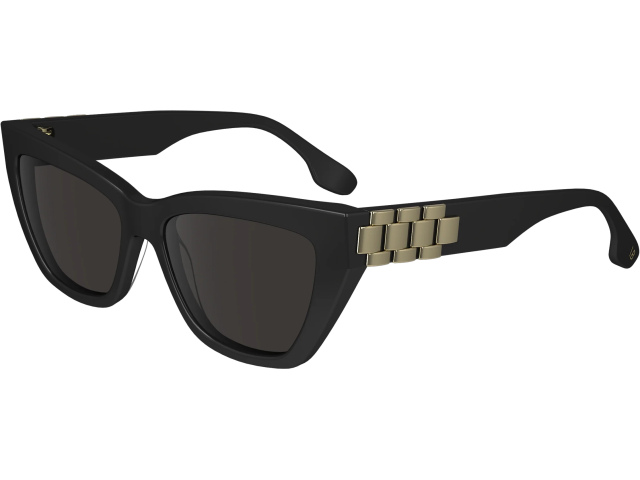 VICTORIA BECKHAM VB668S 1,  BLACK, SOLID GREY