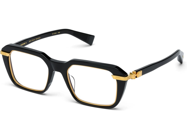 BALMAIN LEGION V BLK - GLD,  Black - 18k Gold, CLEAR