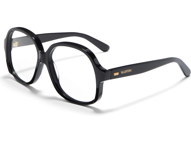 VALENTINO VLX-177 BLK - GLD,  Black - V-Light Gold, CLEAR