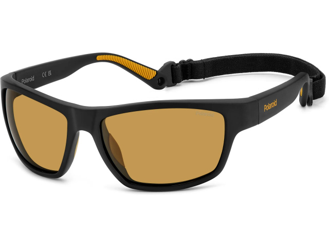 POLAROID PLD 7037/S PGC Matte Black Yellow