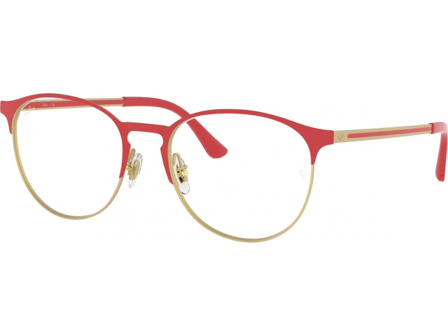 Оправа Ray-Ban RX6375 3052 Matt Red On Rubber Gold