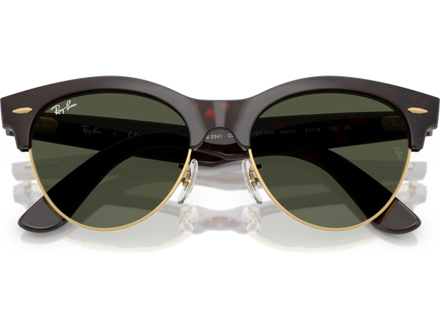 Ray-Ban CLUBMASTER WAY RB2341 990/31 Havana