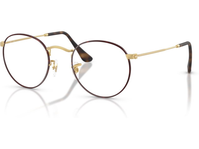 Ray-Ban ROUND METAL RX3447V 3188 Havana
