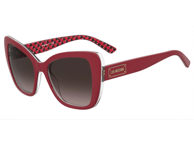 MOSCHINO LOVE MOL083/S SSC Red Pattern Red
